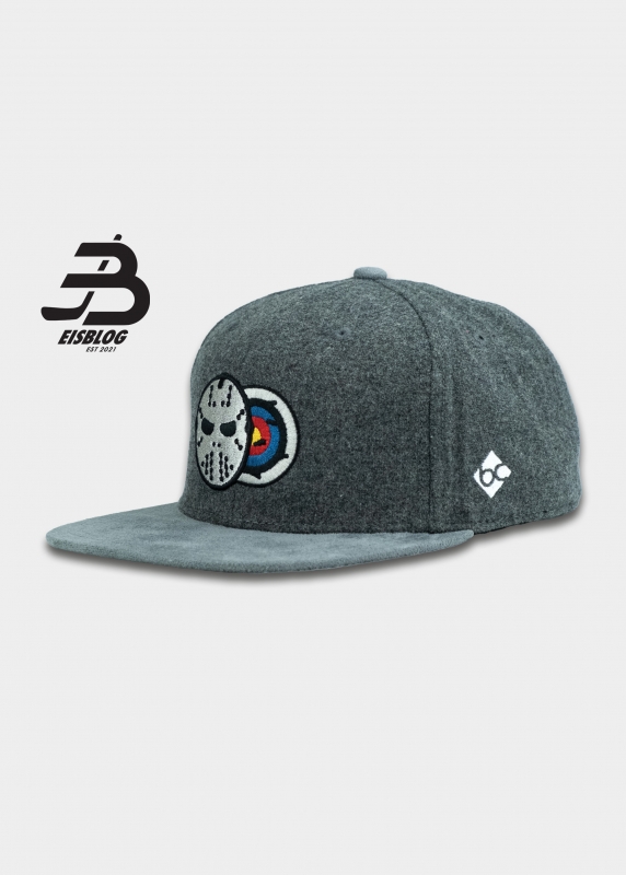 "Eisblog" - dunkelgrau (Snapback)