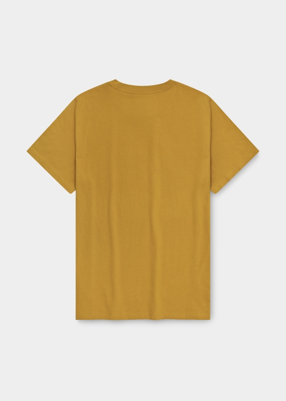 T-Shirt "Expresslieferdienst" - ocker