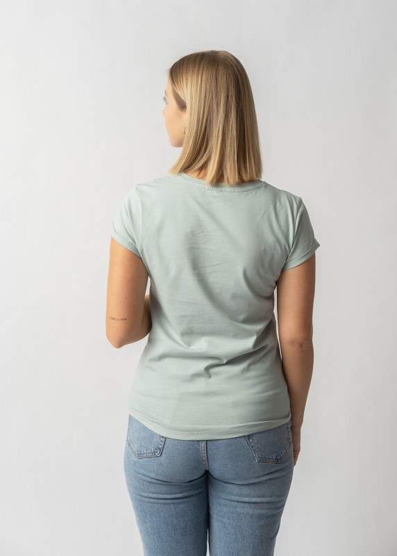 T-Shirt "Almabtrieb" - minze