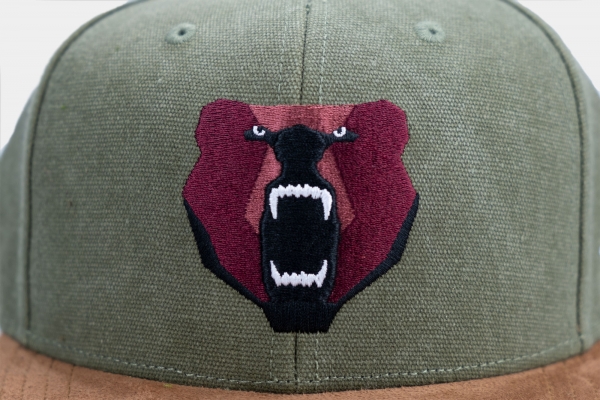"Waldbär" - braun (Snapback)
