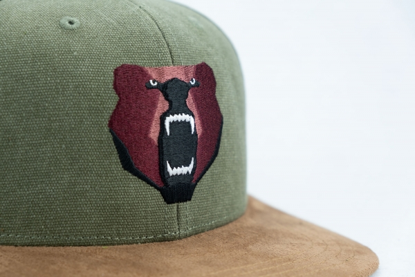"Waldbär" - braun (Snapback)