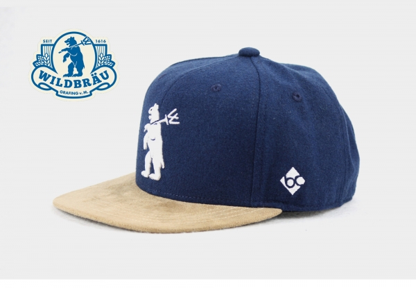 "Wildbräu" - blau (Snapback)