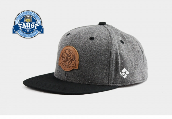 "Faust" - grau (Snapback)