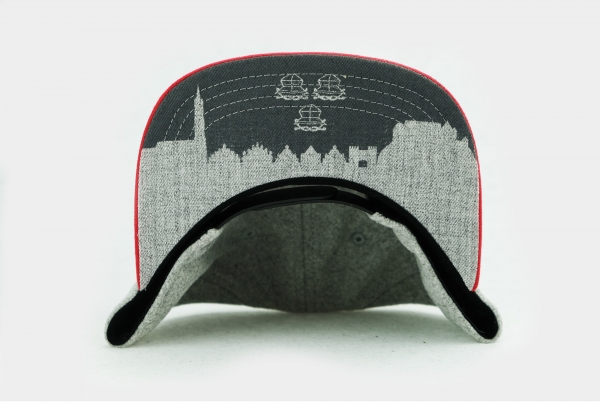 "EV Landshut" - hellgrau (Snapback)