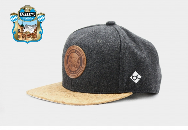 "Karg" - grau (Snapback)