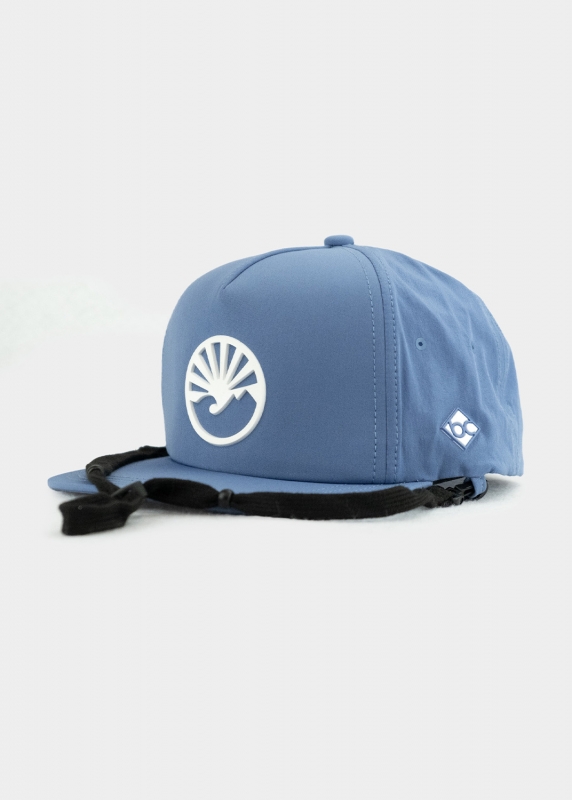 Cap "Bergsee Outdoor" - wacholderblau (Snapback)