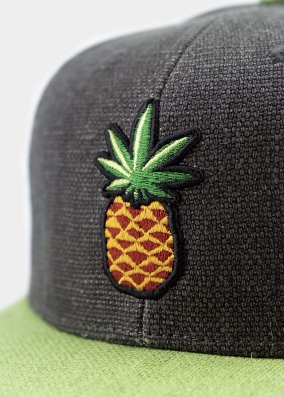 Cap "Cananas" - dunkelgrau (Snapback)