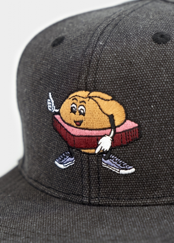 Cap "Bavarian Fastfood" - schwarz (Snapback)