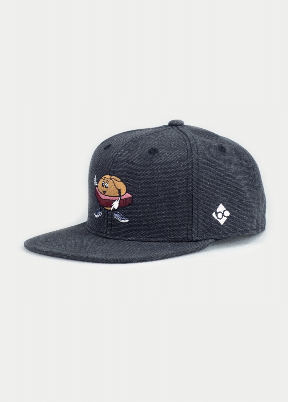 Cap "Bavarian Fastfood" - schwarz (Snapback)