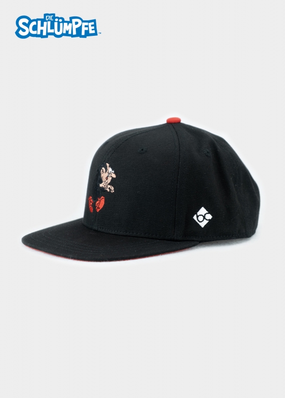 Cap "Gargamel" - schwarz (Snapback)