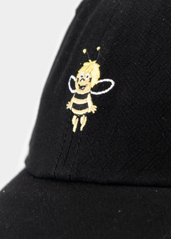 Cap "Biene Maja" - schwarz (Dadhat)