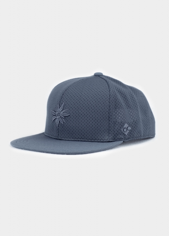 Cap "Edelweiß Sportfit" - dunkelgrau (Snapback)