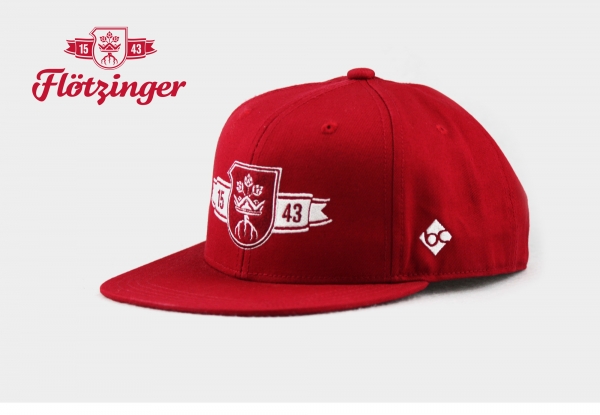 "Flötzinger" - rot (Snapback)