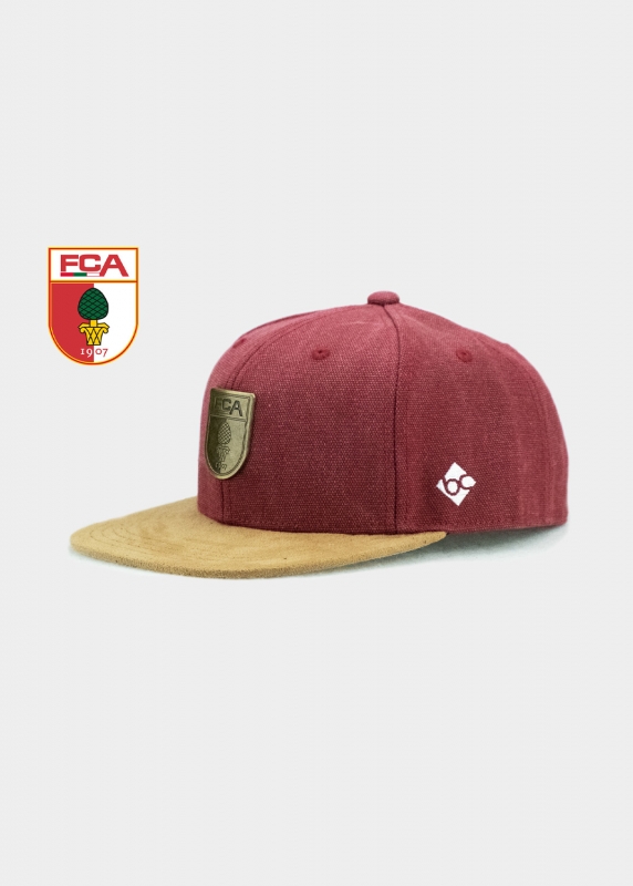 "FC Augsburg" - rot (Snapback)