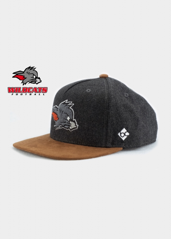 "Kirchdorf Wildcats" - dunkelgrau (Snapback)