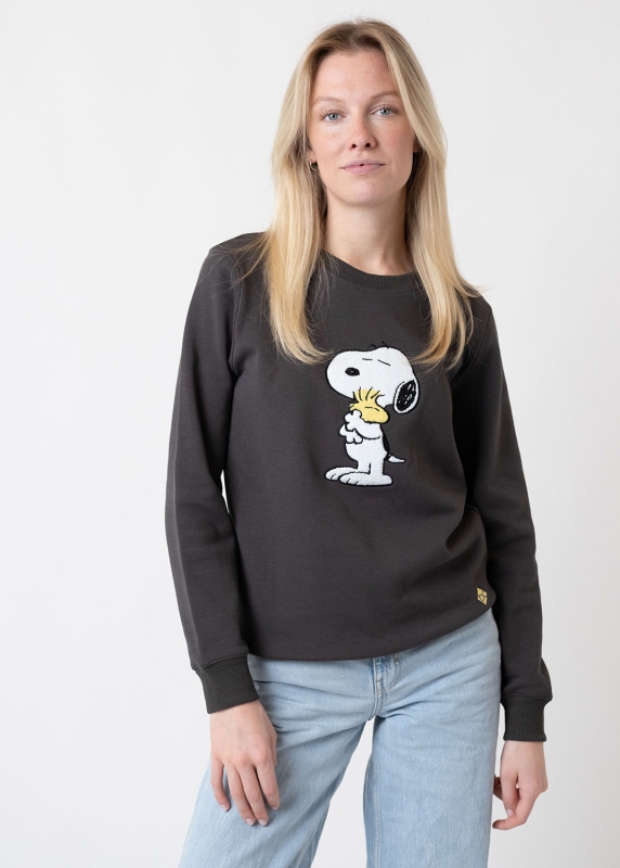 Sweater "Peanuts: Snoopy" - dunkelgrau