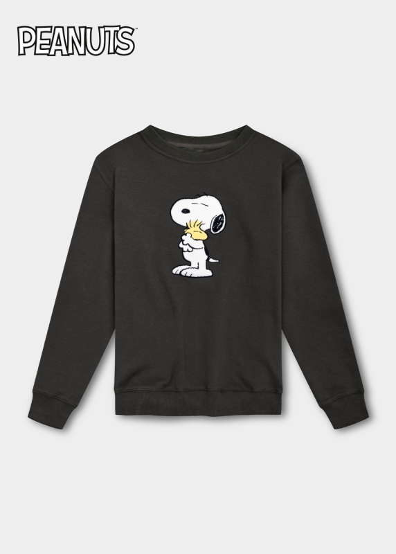 Sweater "Peanuts: Snoopy" - dunkelgrau