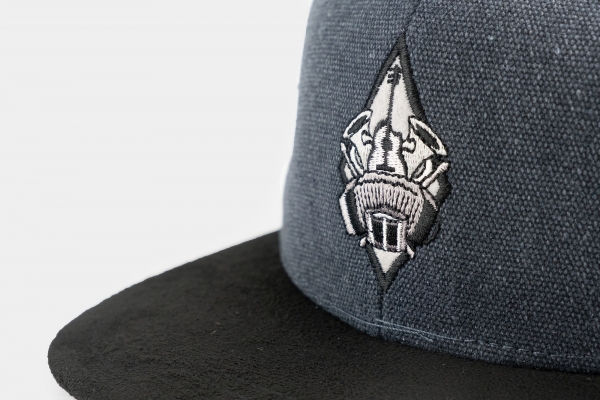 "DeSchoWieda" - dunkelgrau (Snapback)