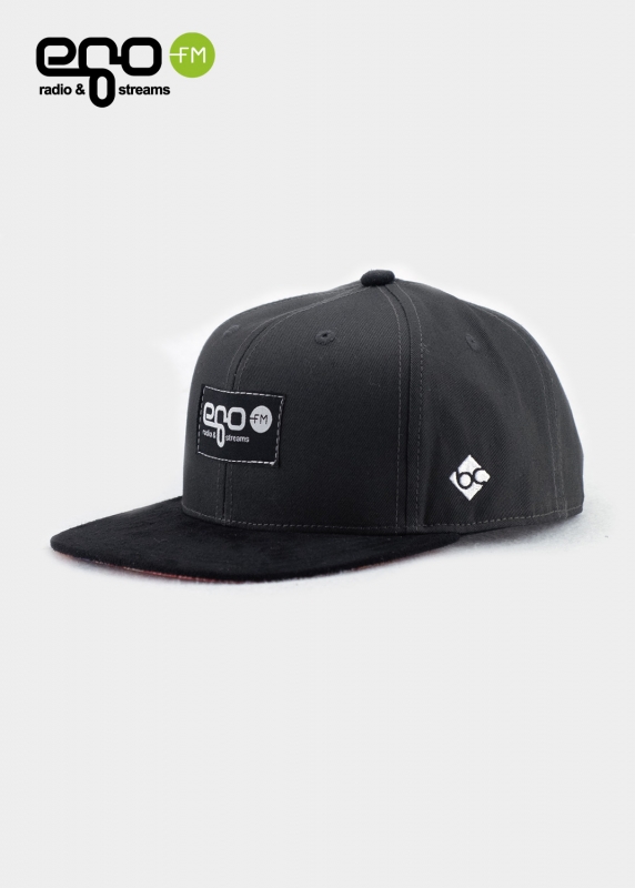 "egoFM" - schwarz (Snapback)