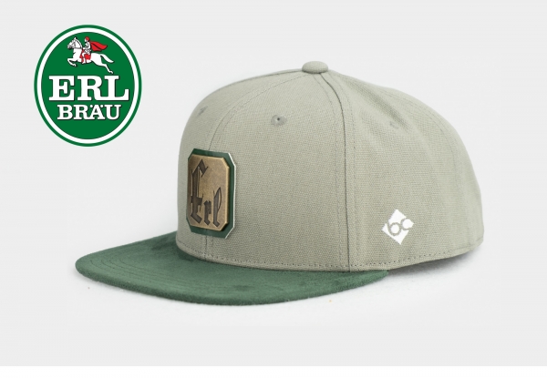 "Erlbräu II (Jubiläumscap)" - grau (Snapback)