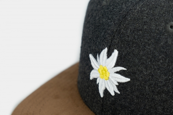 "Edelweiß Klassik" - Wildleder (Snapback)