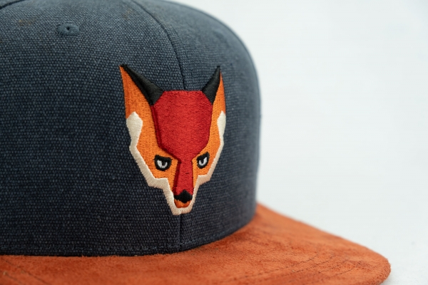 "Waldfuchs" - dunkelgrau (Snapback)