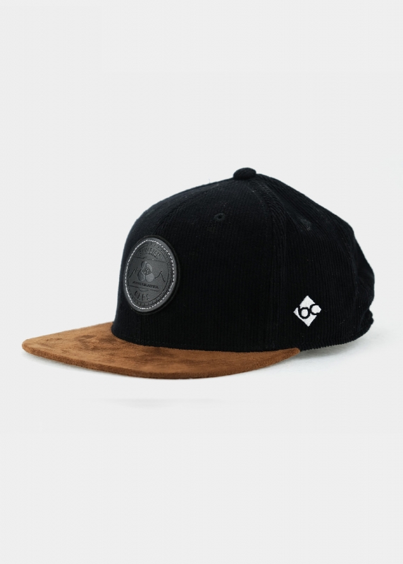 "Alpinum Gamskresse" - schwarz (Strapback)