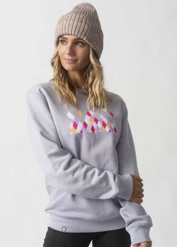 Sweater "Gipfelzauber" - lavendel