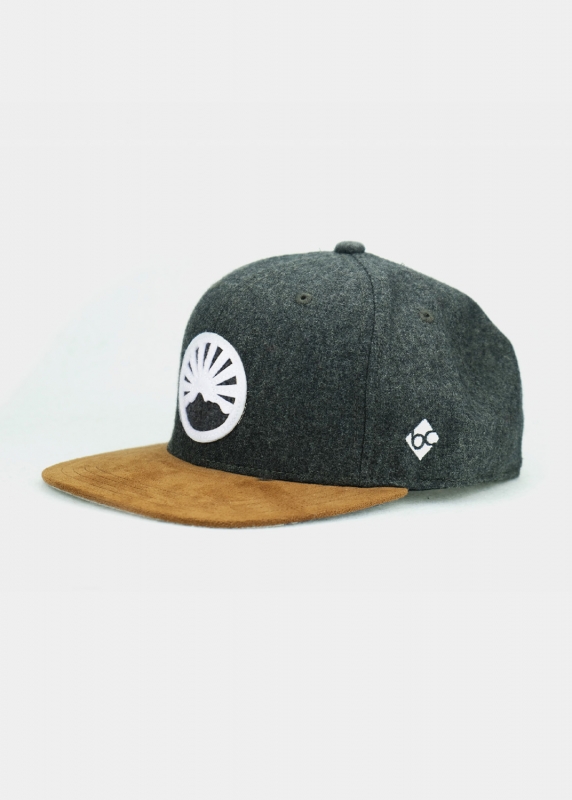 "Gipfelstürmer" - dark grey (Snapback)