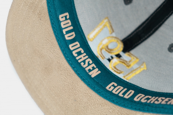 "Gold Ochsen: 1597" - graubeige (Snapback)