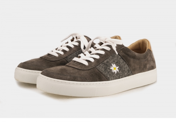 Sneaker "Edelweiß" - dunkelgrau