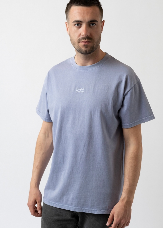 Retro-Shirt "Hacker-Pschorr" - hellblau