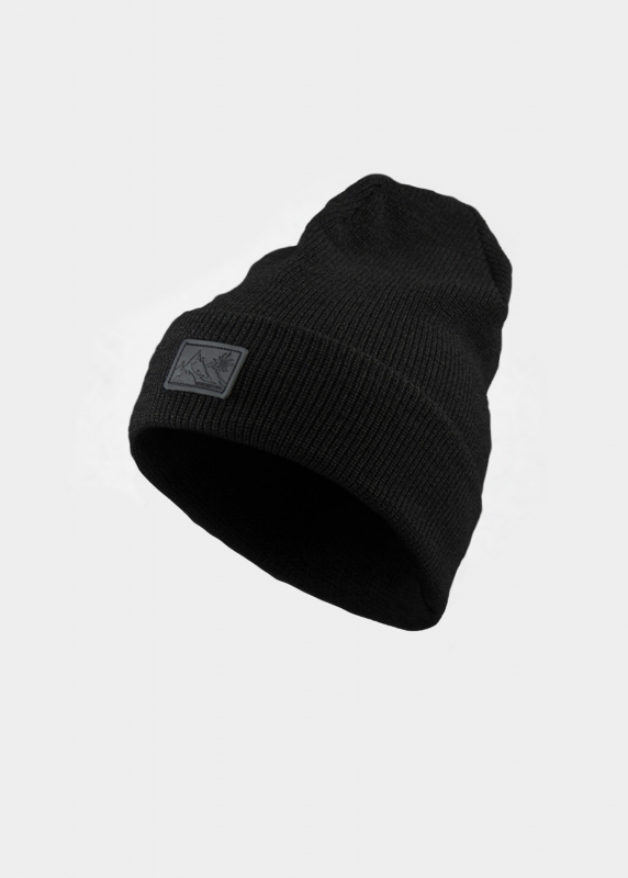 "Haum+" - schwarz (Long-Beanie)