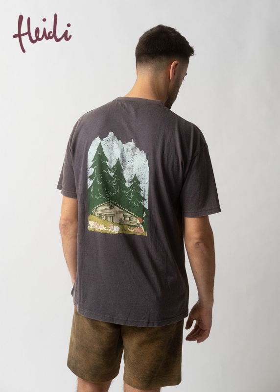 T-Shirt "Alpenkind" - graphit
