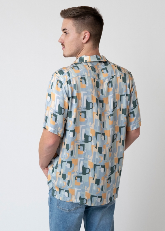 Shirt "Biergläser" - multicolor
