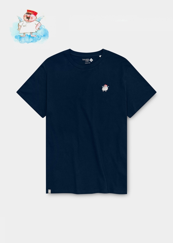 T-Shirt "Aloisius" - dunkelblau