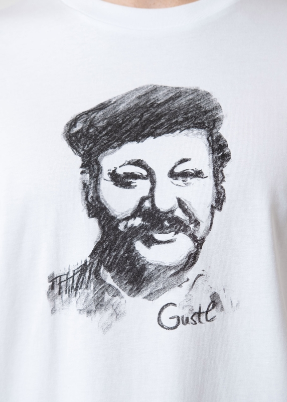 T-Shirt "Gustl" - weiß