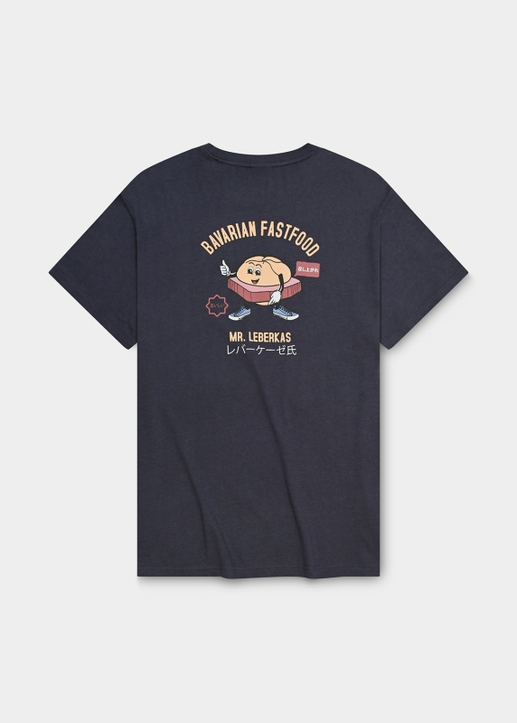 T-Shirt "Mr. Leberkas" - anthrazit