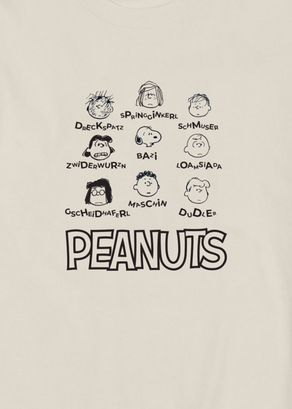 T-Shirt "Peanuts: Grantlers" - altweiß