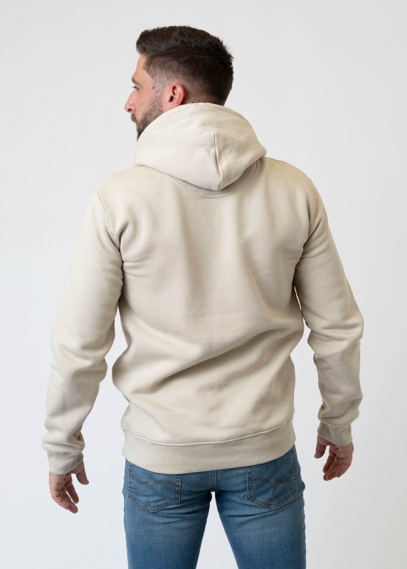 Hoodie "Edelweiß" - beige