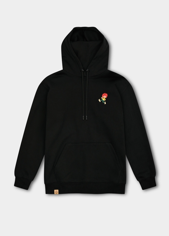 Hoodie "Grantig by nature" - schwarz, v2
