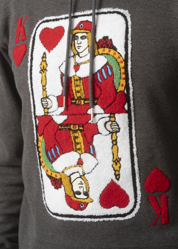 Hoodie "Max" - dunkelgrau