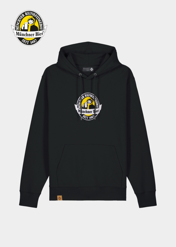 Hoodie "Münchner Bier" - schwarz