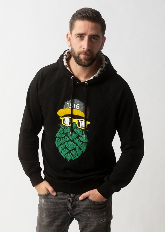 Hoodie "Hopfinator" - schwarz