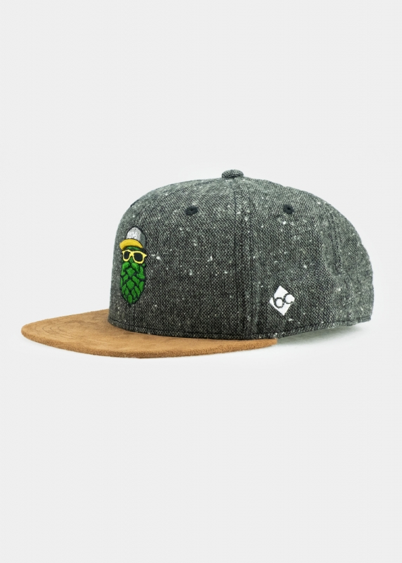 "Hopfinator" - dunkelgrau (Snapback)