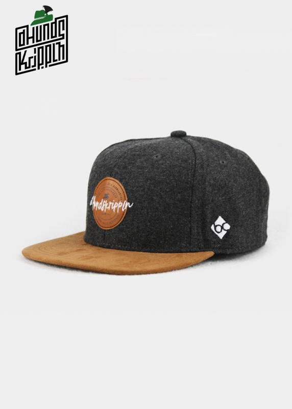 "d´Hundskrippln" - dunkelgrau (Snapback)