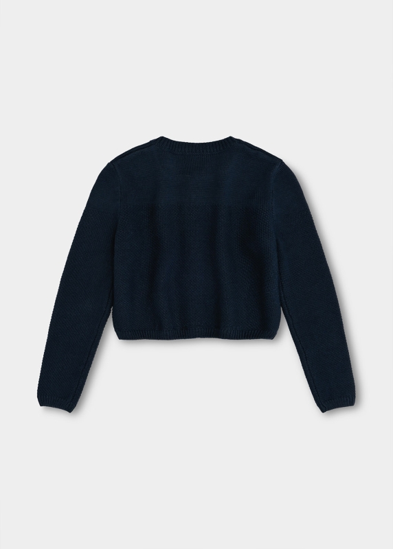 Strickjackerl "Ida" - dunkelblau