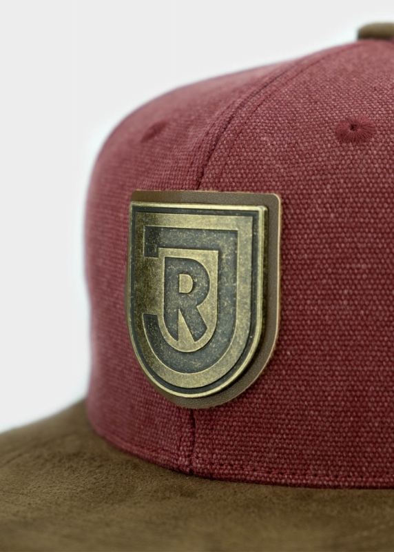 Cap "Jahn Regensburg" - dunkelrot (Snapback)