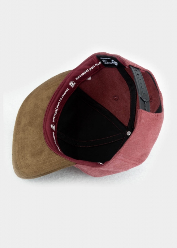 Cap "Jahn Regensburg" - dunkelrot (Snapback)