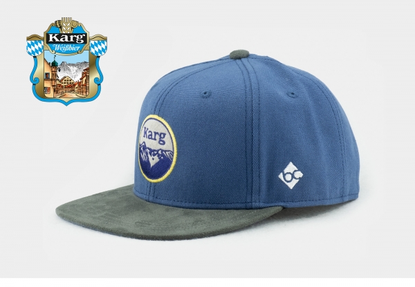"Karg" - dunkelblau (Snapback)